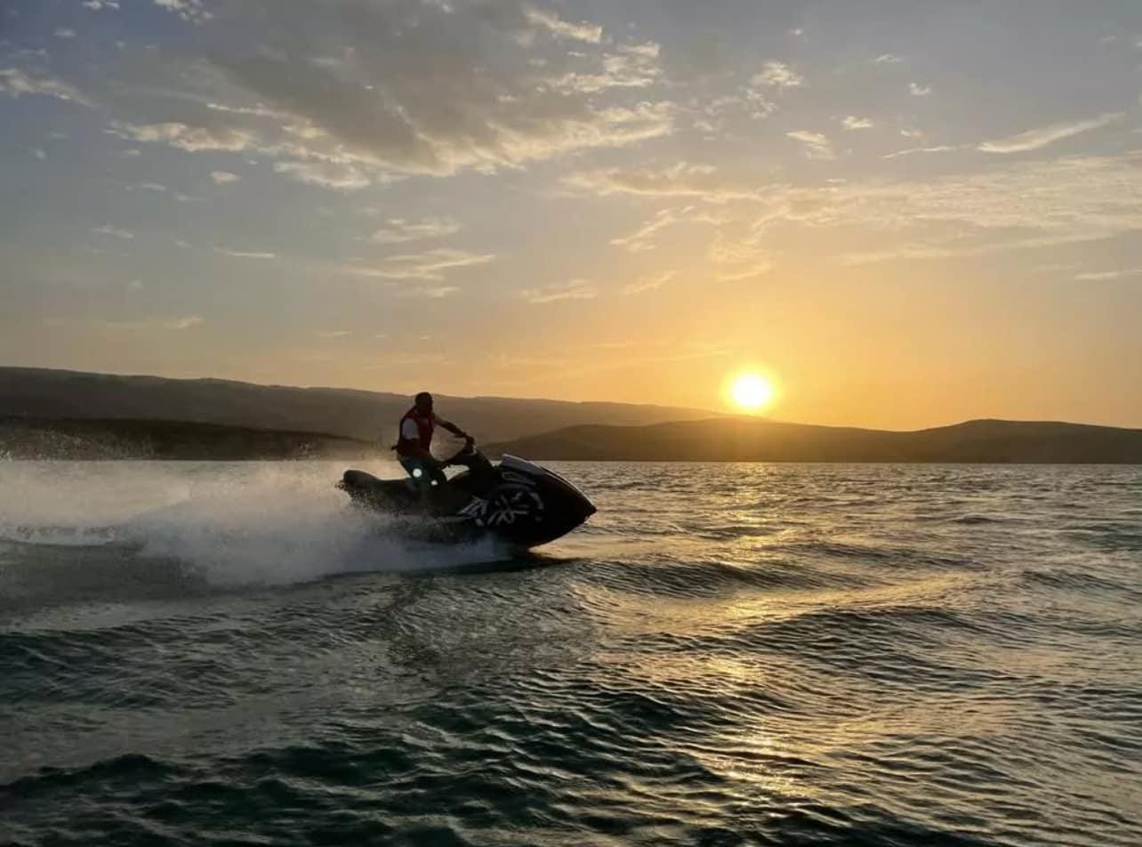 Safari en jetski avec moniteur